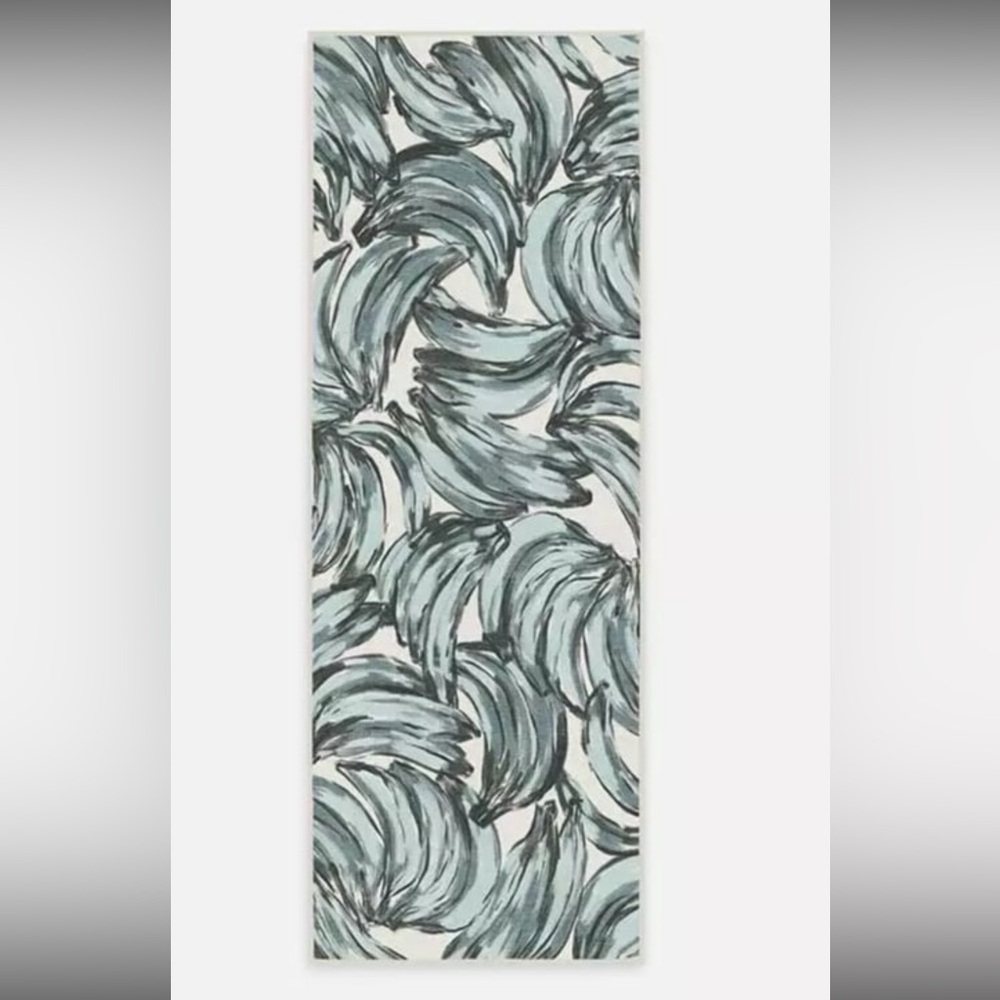 Ruggable Bananas Blue Runner
